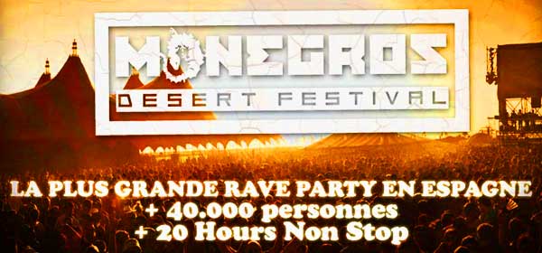Monegros Desert Festival : gagnez des pass Vol + Entr&eacute;e VIP