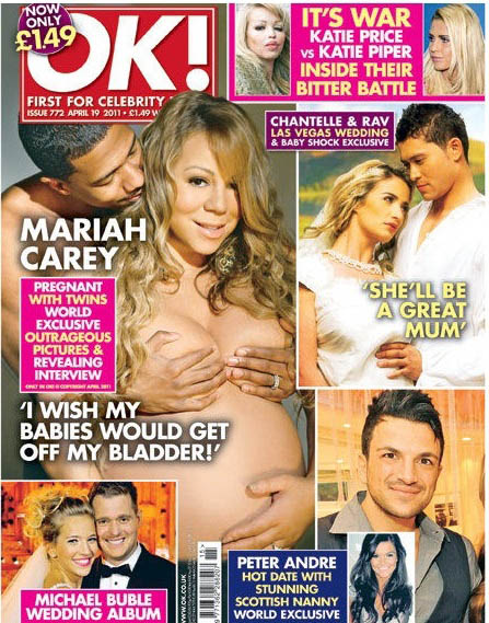 Mariah Carey et Nick Cannon posent nus dans OK Magazine (photos)