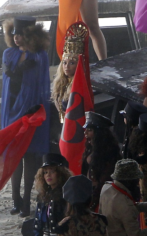 Beyonce : clip Girl, images et vidéo du tournage