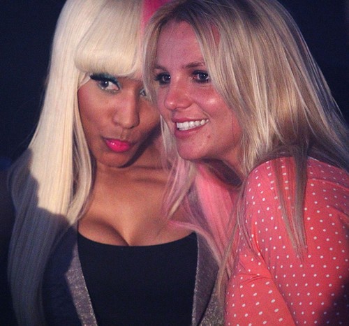 Britney Spears initiée au rap par Nicki Minaj