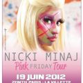 Nicki Minaj en concert à Paris en juin (prévente de billets)