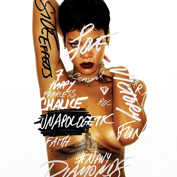 Rihanna : Unapologetic, pochette du nouvel album