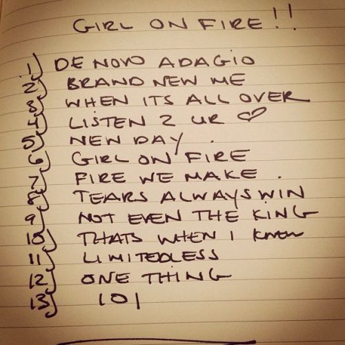 Alicia Keys : Girl on Fire, tracklist du nouvel album