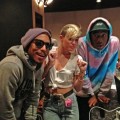 Pharrell, Tyler The Creator et Miley Cyrus en studio