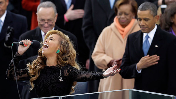 Beyonce admet avoir chanté en playback à l'investiture d'Obama