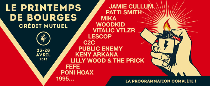 Printemps de Bourges 2013 : programmation complète