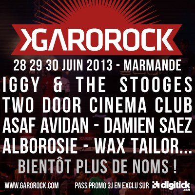 Garorock : programmation du festival (28, 29, 30 juin)