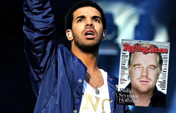 Drake s'excuse après avoir critiqué la une de Rolling Stone avec Philip Seymour Hoffman