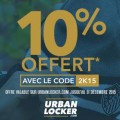 UrbanLocker : code promo -10% pour les fêtes de fin d'année