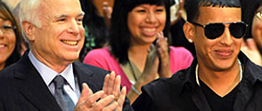 Daddy Yankee confirme son soutien à McCain